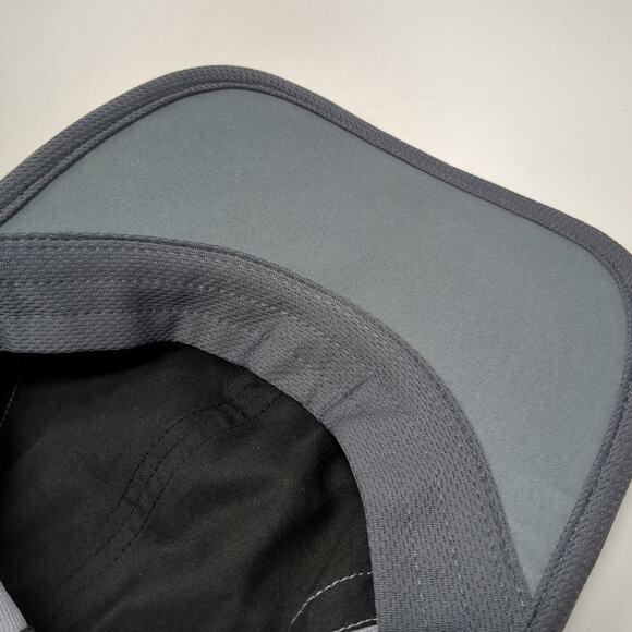 Adidas Aeroready Baseball Cap Gray One Size Adjustable Breathable Mesh 6 Panel - Picture 8 of 9